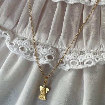 Heiring Guardian Angel - Hängsmycke i förgyllt silver