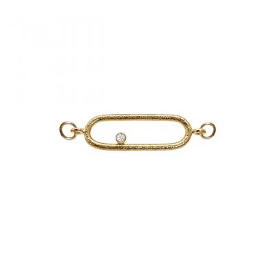 Heiring Multisize - Topp till armring Elipse med diamant