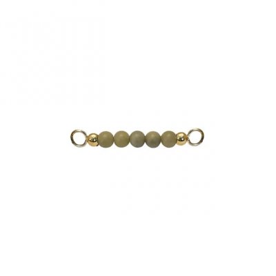 Heiring Multisize - Topp till armring/kedja Grön Alashan agat