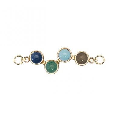 Heiring Multisize - Topp till armring Horizon Blue mix