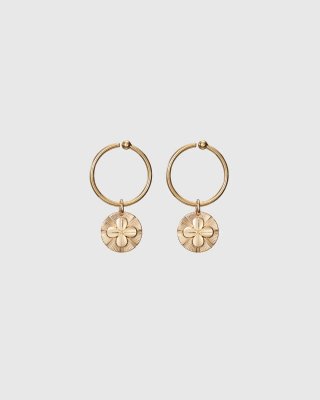 KALEVALA Amulet Charm Four-leaf Clover - Berlock i brons