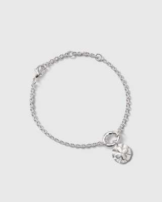 KALEVALA Amulet Charm Four-leaf Clover - Berlock i silver