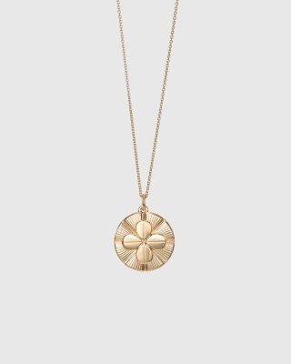 KALEVALA Amulet Four-leaf Clover - Halsband i brons