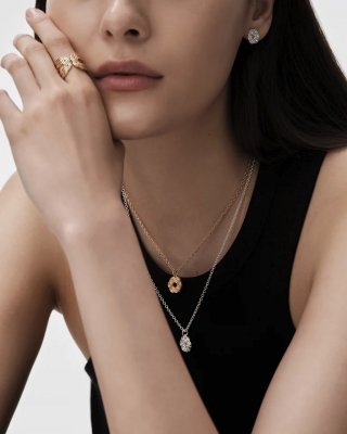 KALEVALA Maiden of the North - Mini halsband i brons