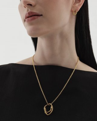 Kalevala Männyt - Örhängen i brons