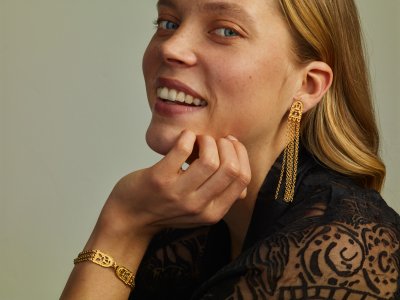 Kalevala Birds of paradise långa örhängen fest