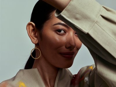 Kalevala Circle of light örhängen