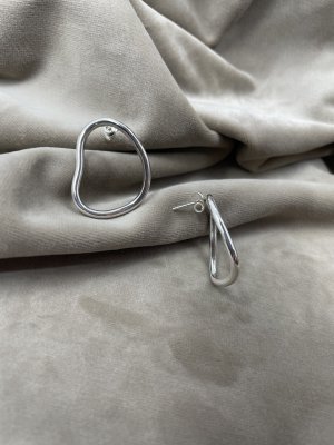 2010-tal - LIGA Design Lillebror - Örhängen i silver