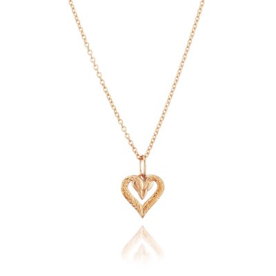 Lumoava Swans - Halsband i förgyllt silver