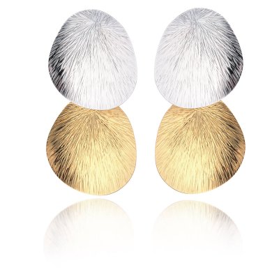 Lumoava Lily - Stora örhängen i silver