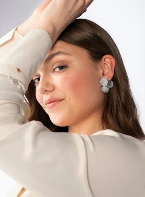 Lumoava Tanssi - Örhängen i silver