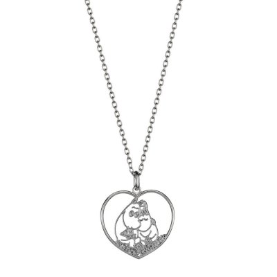 Lumoava x Moomin Collection My love - Halsband i silver