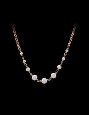 MARIA NILSDOTTER Dawn - Halsband i silver