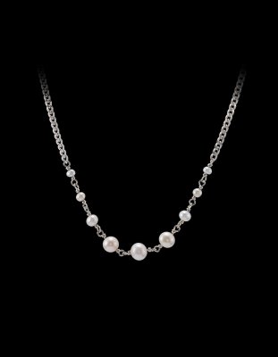 MARIA NILSDOTTER Dawn - Halsband i silver