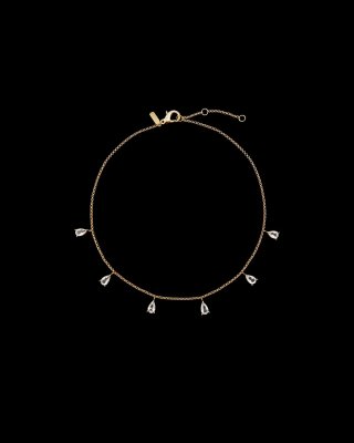 MARIA NILSDOTTER Haze Drop - Halsband i silver