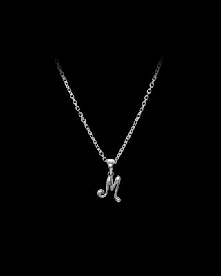 MARIA NILSDOTTER Tiny Tales Letter Charm - Berlock i silver
