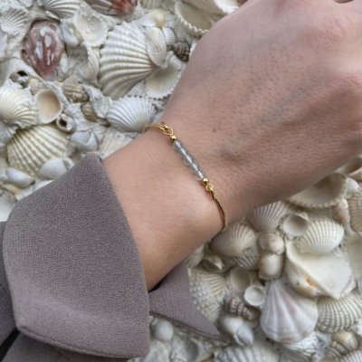 Heiring Multisize - Armring i förgyllt silver till Multisize toppar