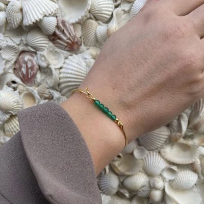 Heiring Multisize - Armring i förgyllt silver till Multisize toppar