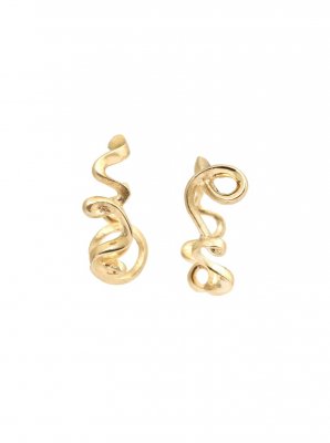 PER BORUP Calligraphy - Hoops i guld