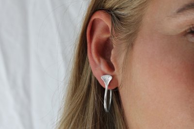 Per Borup Design Kaya - Små hoops i silver