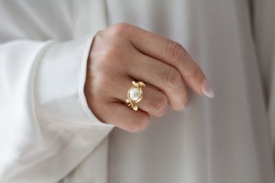 PER BORUP Linn Changeling - Ring i guld