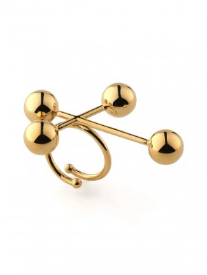 SIGRÉN Ariel Golden Collection - Ring i stål