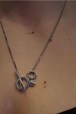 SIGRÉN Luna Nova Collection - Halsband i stål
