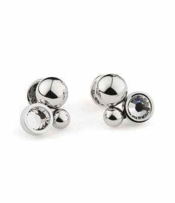 SIGRÉN Solar Collection Crystal clear - Örhängen i stål