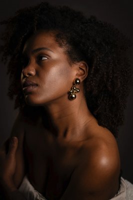 SIGRÉN Solar Golden Collection Universe - Stora örhängen i stål