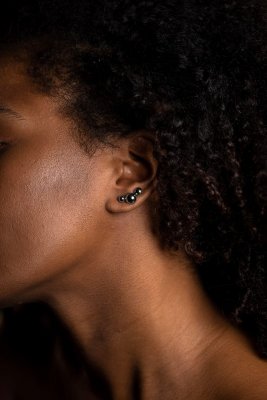 SIGRÉN Stella Collection - Örhängen i stål