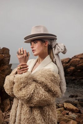 SIGRÉN Stella Golden Collection Rain - Örhängen i stål