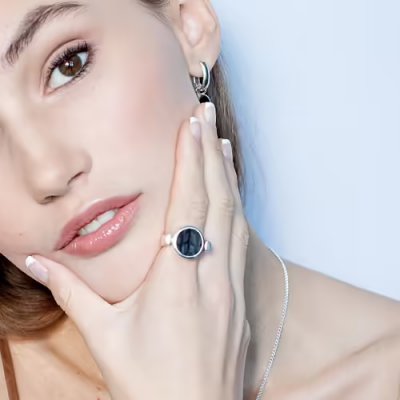 SIGRÉN Swedish Grace Rotate - Ring i silver