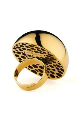 SIGRÉN Uno Golden Collection Magna - Ring i stål