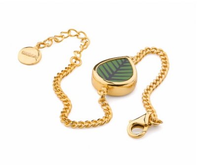 sägen berså/mon amie armband i förgyllt silver