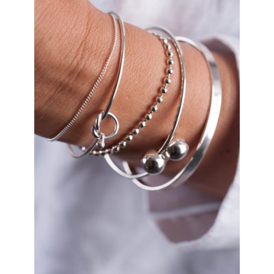 925 by Faith Armband armring silver knut