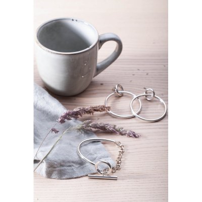 925 by Faith armband armring t-bar silver