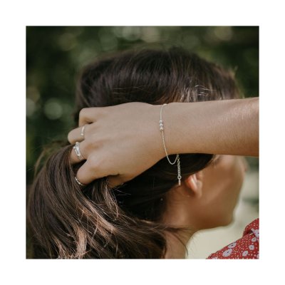 by Faith 3 kulor - Armband i silver