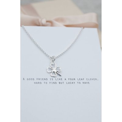 925 by Faith Halsband silver lyckoklöver