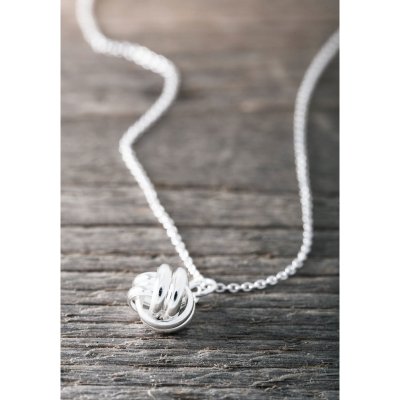 925 by Faith halsband knut kärleksknut silver