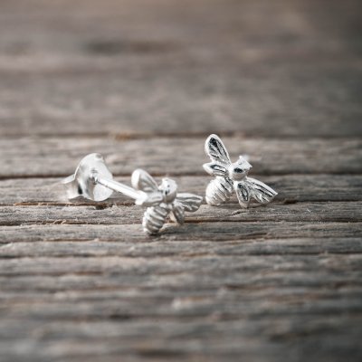 by Faith Bee your self - Örhängen i silver