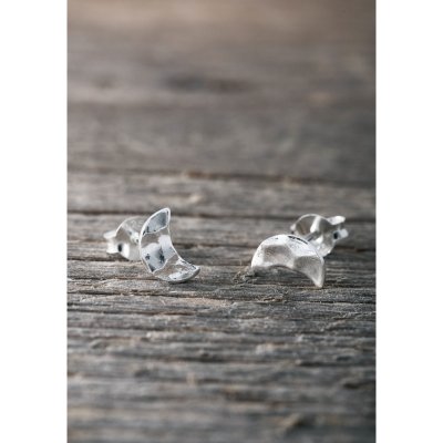 925 by Faith Örhängen silver måne