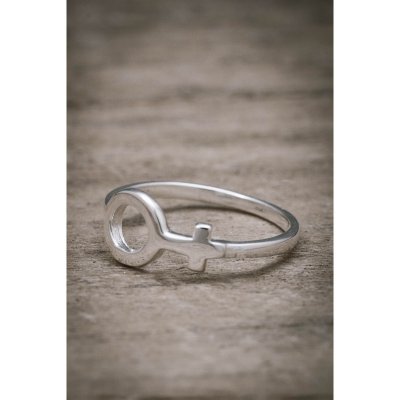 925 by Faith Ring silver kvinnosymbol