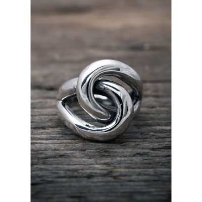 925 by Faith Ring silver knut