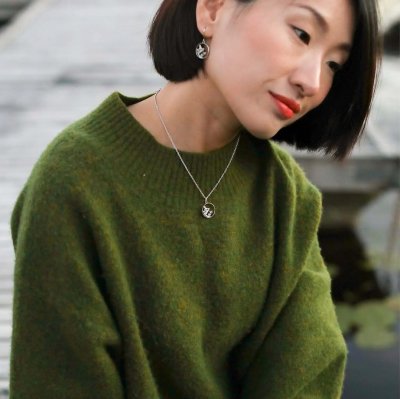 Lumoava x Moomin Collection Adventure - Halsband i silver