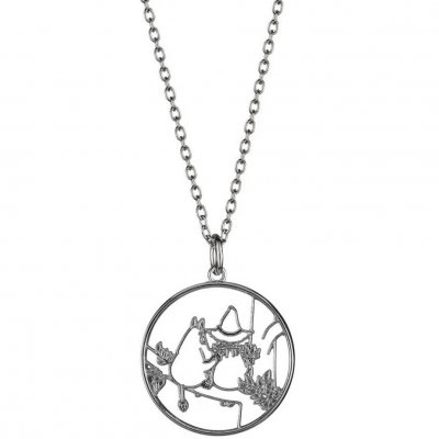 Lumoava x Moomin Friendship - Halsband i silver