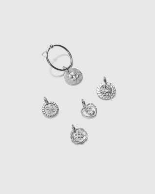 KALEVALA Amulet Charm Sailor's Knot - Miniberlock i silver