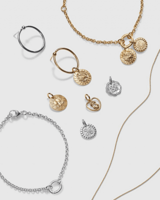 KALEVALA Amulet Charm Sun Lion - Miniberlock i silver