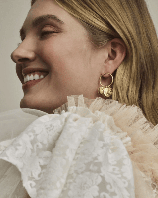 KALEVALA Amulet Hoops - Örhängen i silver