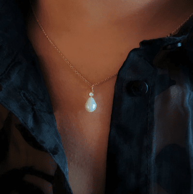 Heiring Pearl Pendant - Hängsmycke i silver med pärla