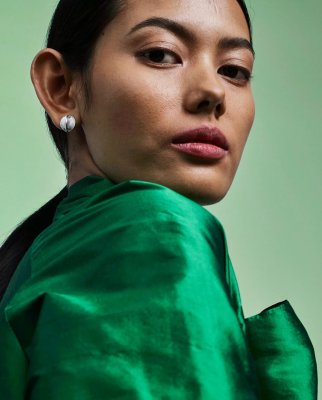 Kalevala Snöblomman Snow flower örhängen